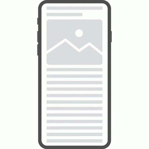 Aperçu d'une page web accessible affichée sur smartphone